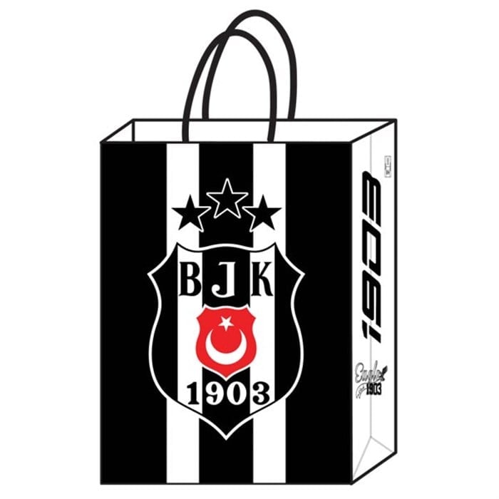 
Beşiktaş Doğum Günü Temalı Karton Hediye Çantası - 1 Adet
