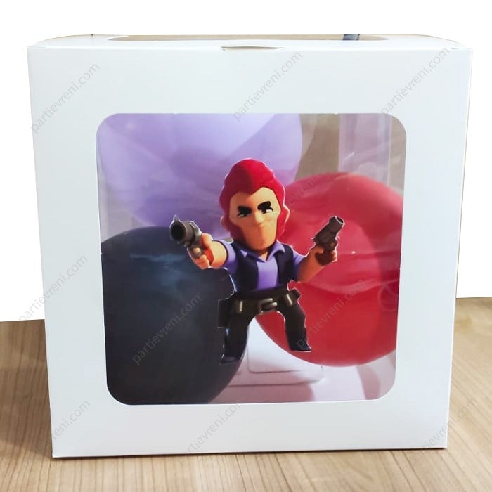 Brawl Stars Temalı Şeffaf Kutu Seti 25 cm