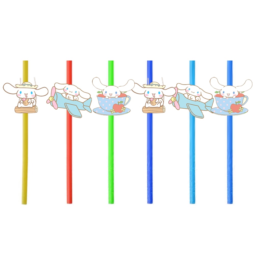 Cinnamoroll Konsepti Pipet 6 Adet