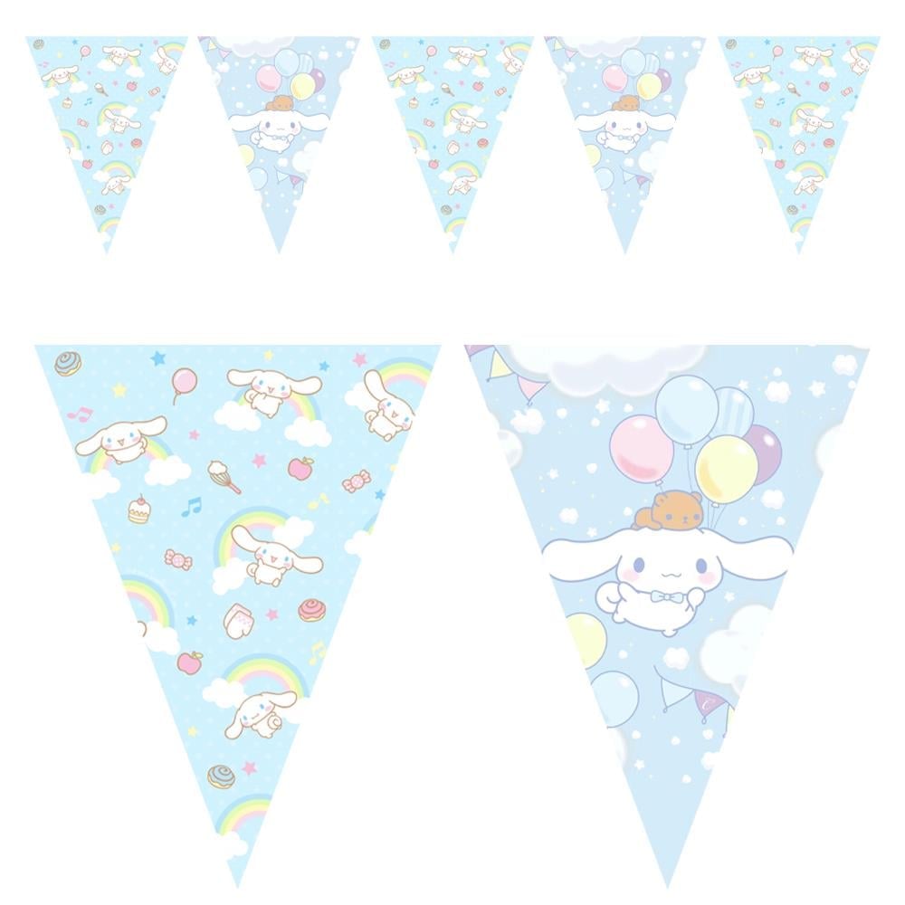 Cinnamoroll Temalı Mini Flama Bayrak
