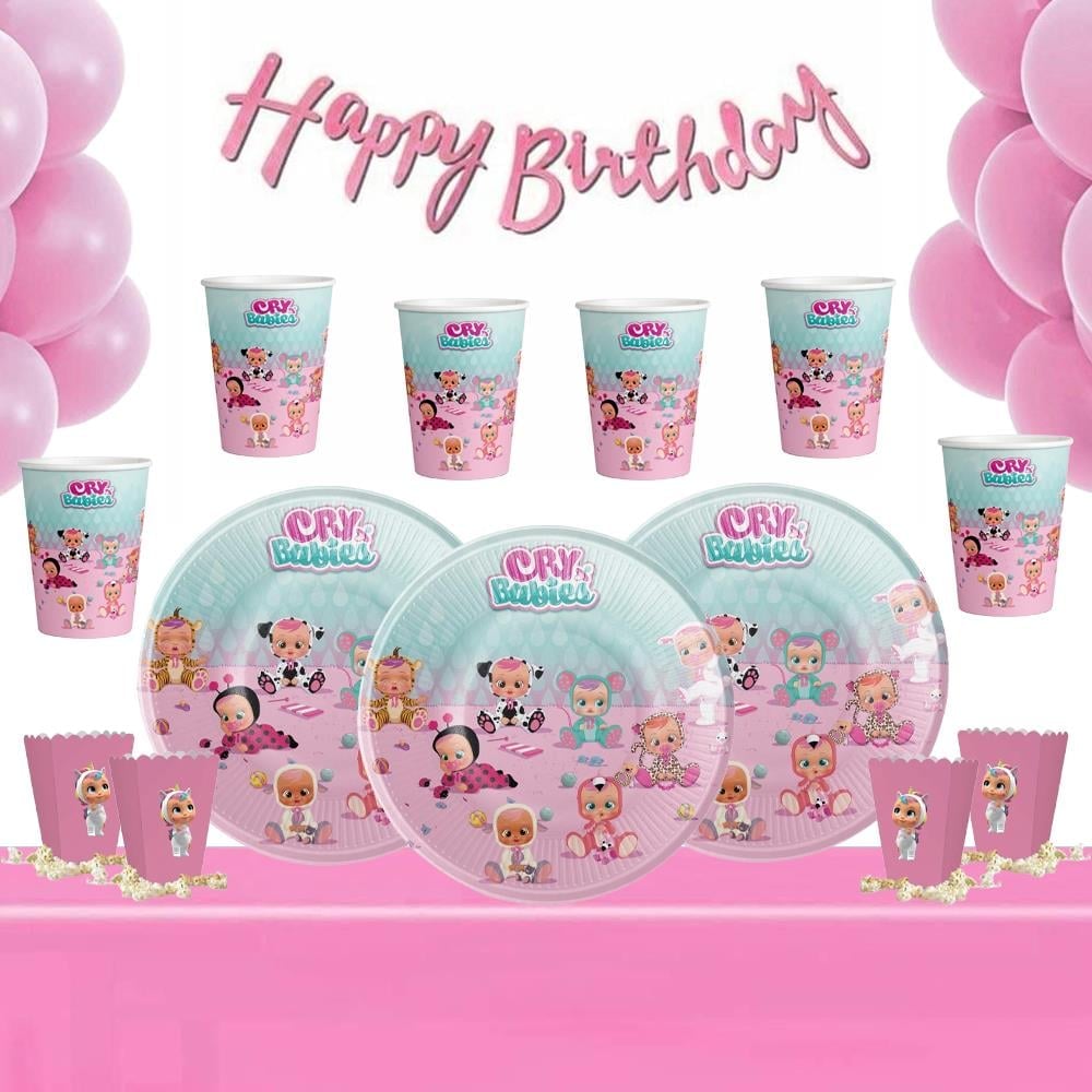 Cry Babies Doğum Günü Seti 16 Kişilik