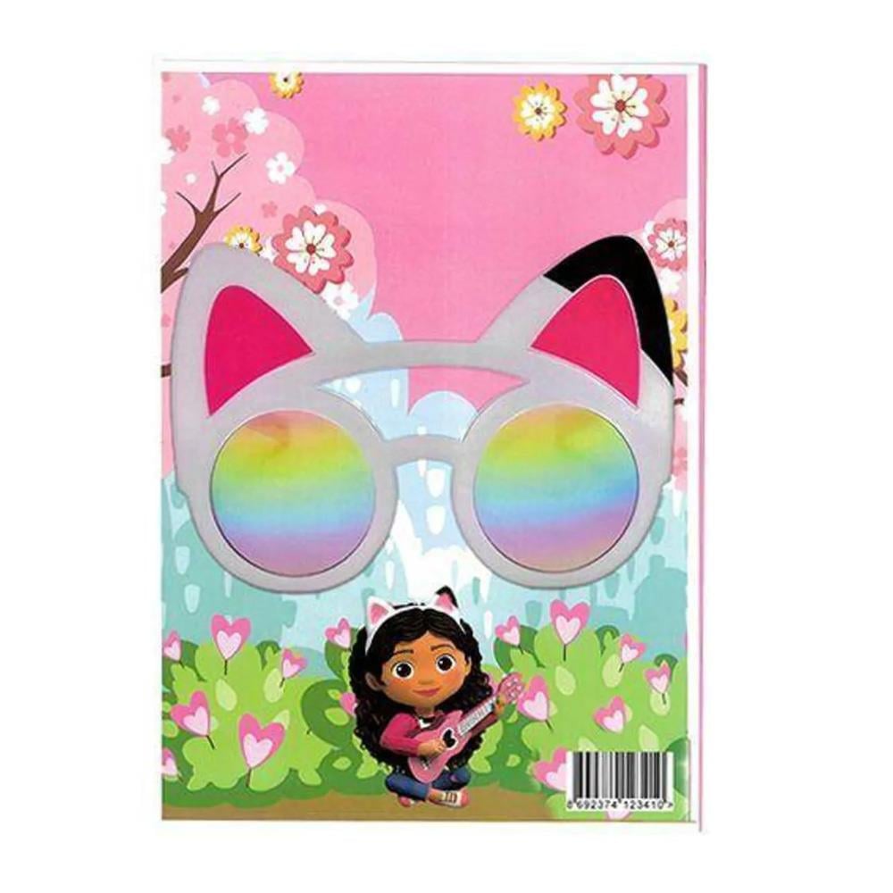 Gabby Dollhouse Boyama Kitabı (Çıkartma+Maskeli)