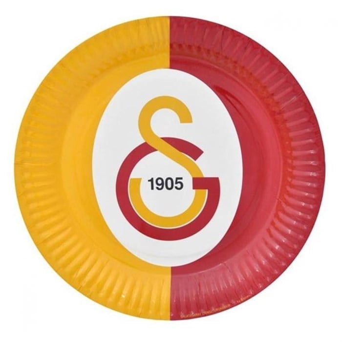 Galatasaray Doğum Günü Temalı Karton Tabak 8 Adet