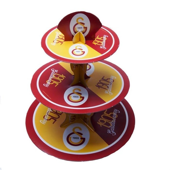 Galatasaray Doğum Günü Temalı Lisanslı Kek Standı