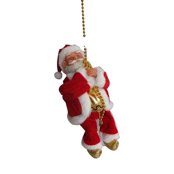İpe Tırmanan Müzikli Noel Baba
