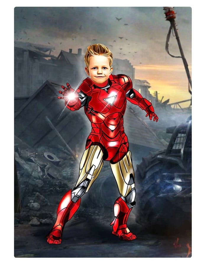 Iron Man Kişiye Özel Poster