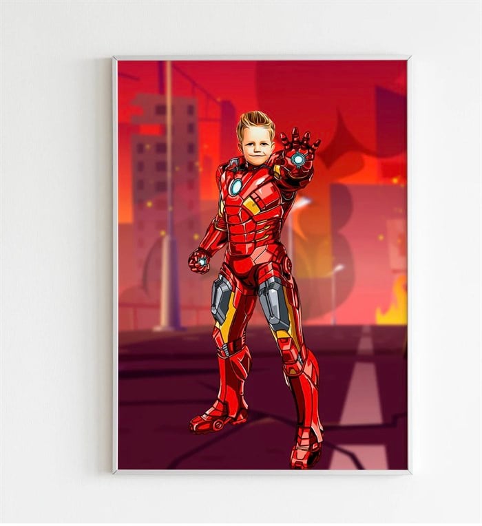 Iron Man Kişiye Özel Poster