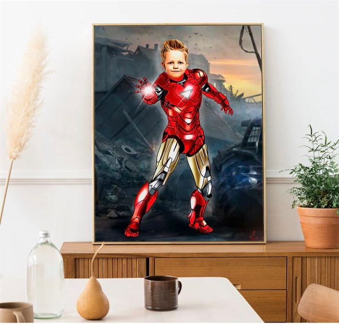 Iron Man Kişiye Özel Poster