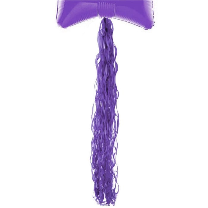 Mor Pelur Balon Püskülü