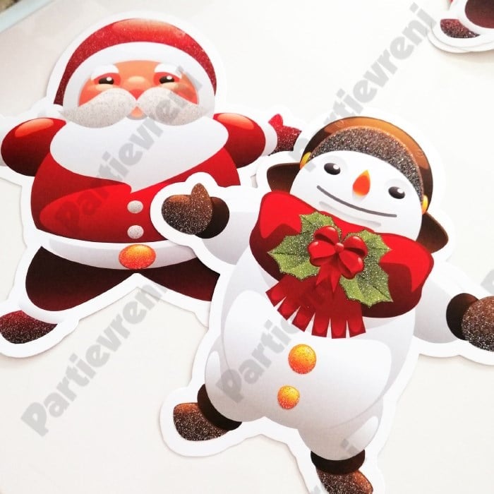 Noel Baba Temalı Yılbaşı Banner 200 cm