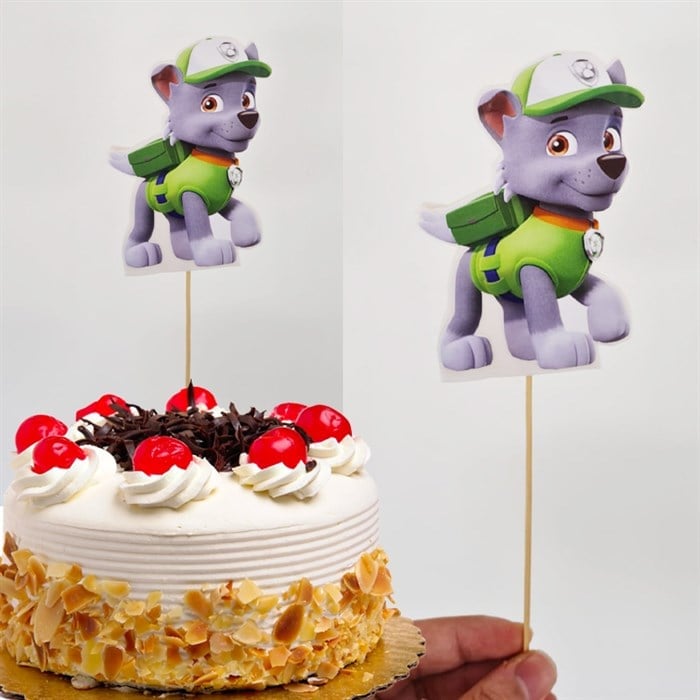 Paw Patrol Rocky Çubuklu Maket Süs
