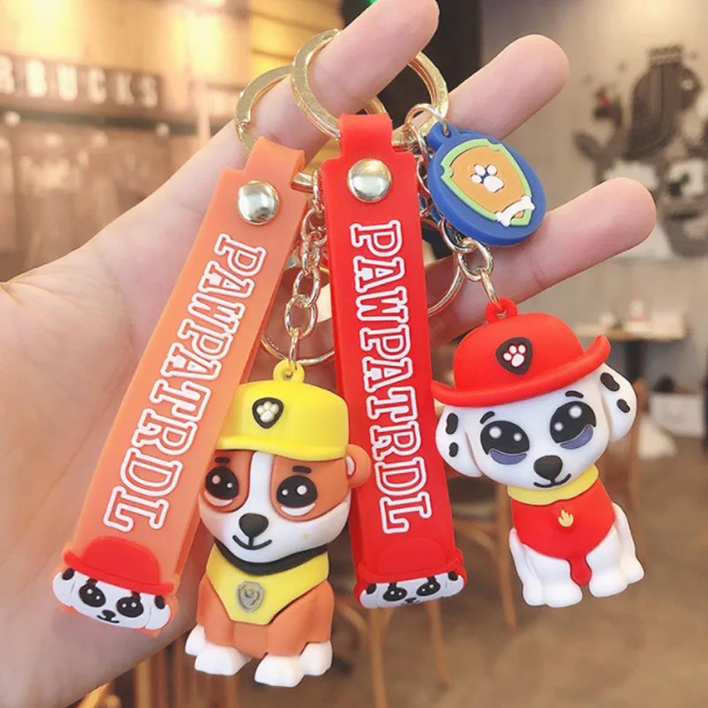 Paw Patrol Temalı Hediyelik Anahtarlık 1 Adet