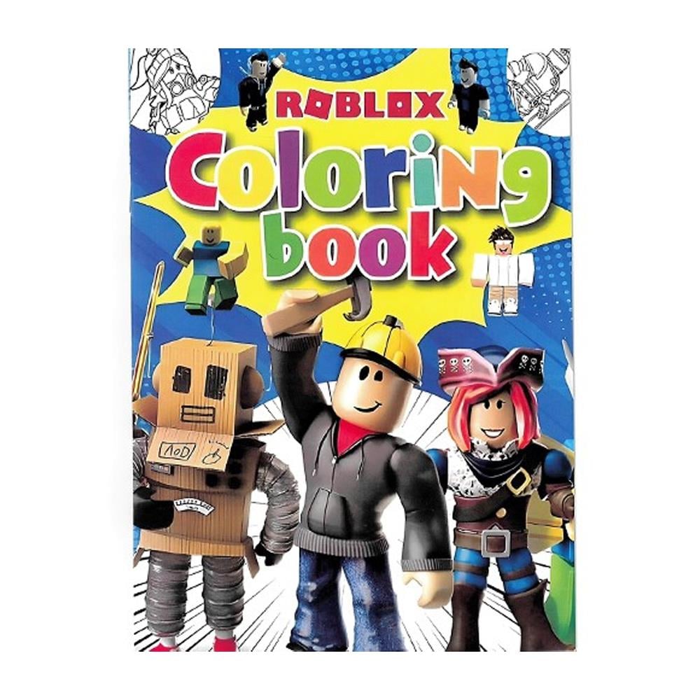 Roblox Temalı Boyama Kitabı