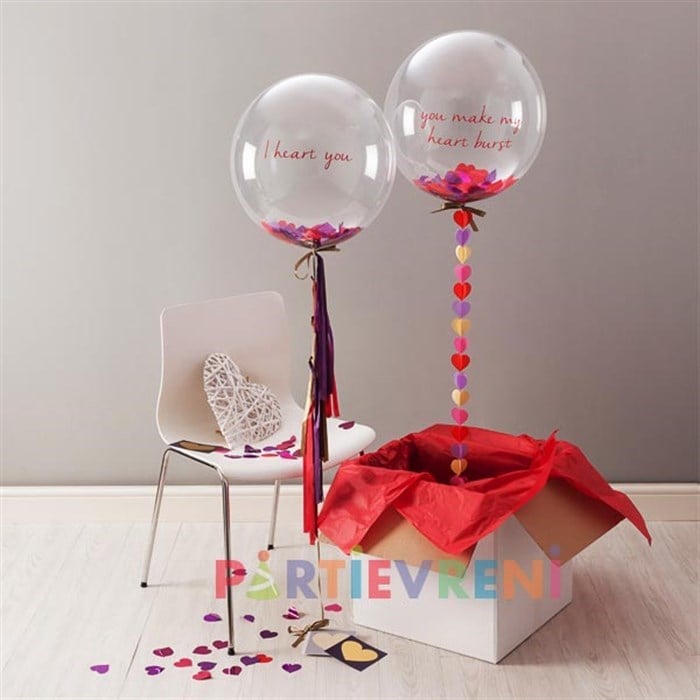 Şeffaf Bobo Balon - 24 inch