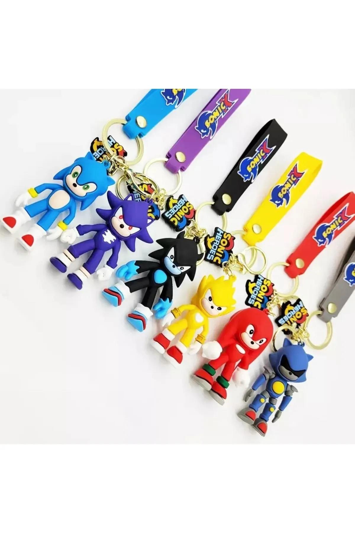 Sonic Boom Kırmızı Hediyelik Anahtarlık