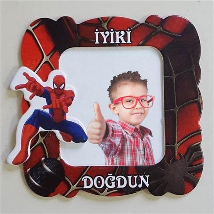 Spiderman Magnet Çerçeve - 1 Adet