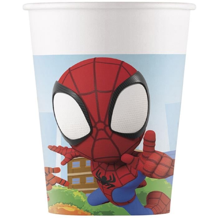 Spidey ve İnanılmaz Arkadaşları Temalı Bardak 5'li