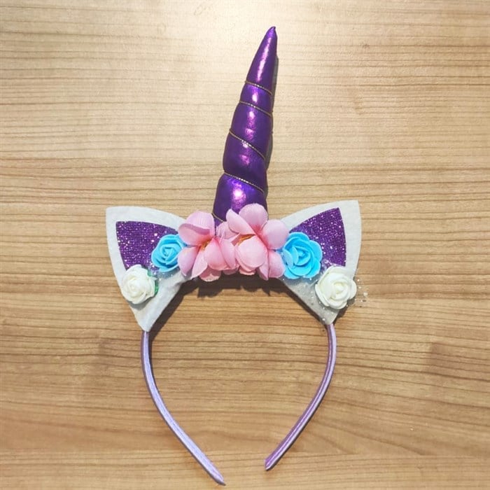 Unicorn Mor Unicorn Taç