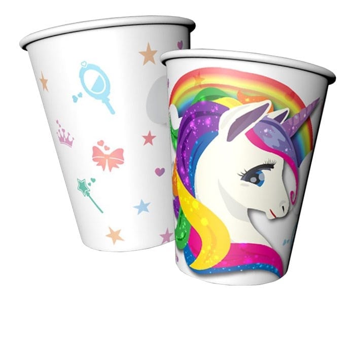 
Unicorn Parti Malzemeleri Konseptli Karton Bardak - 8 Adet
