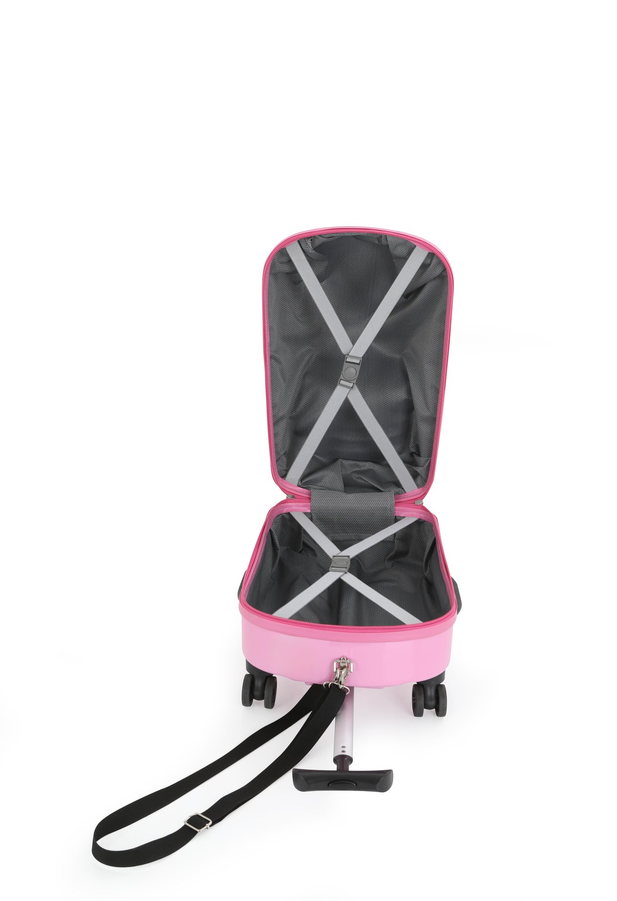 V367 ABS ÇOCUK VALİZ-PEMBE