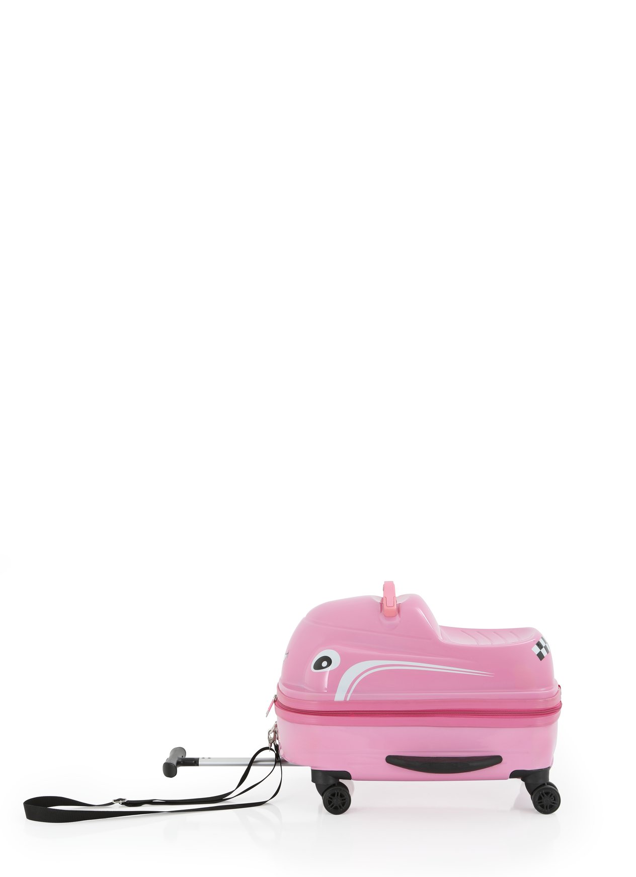 V367 ABS ÇOCUK VALİZ-PEMBE