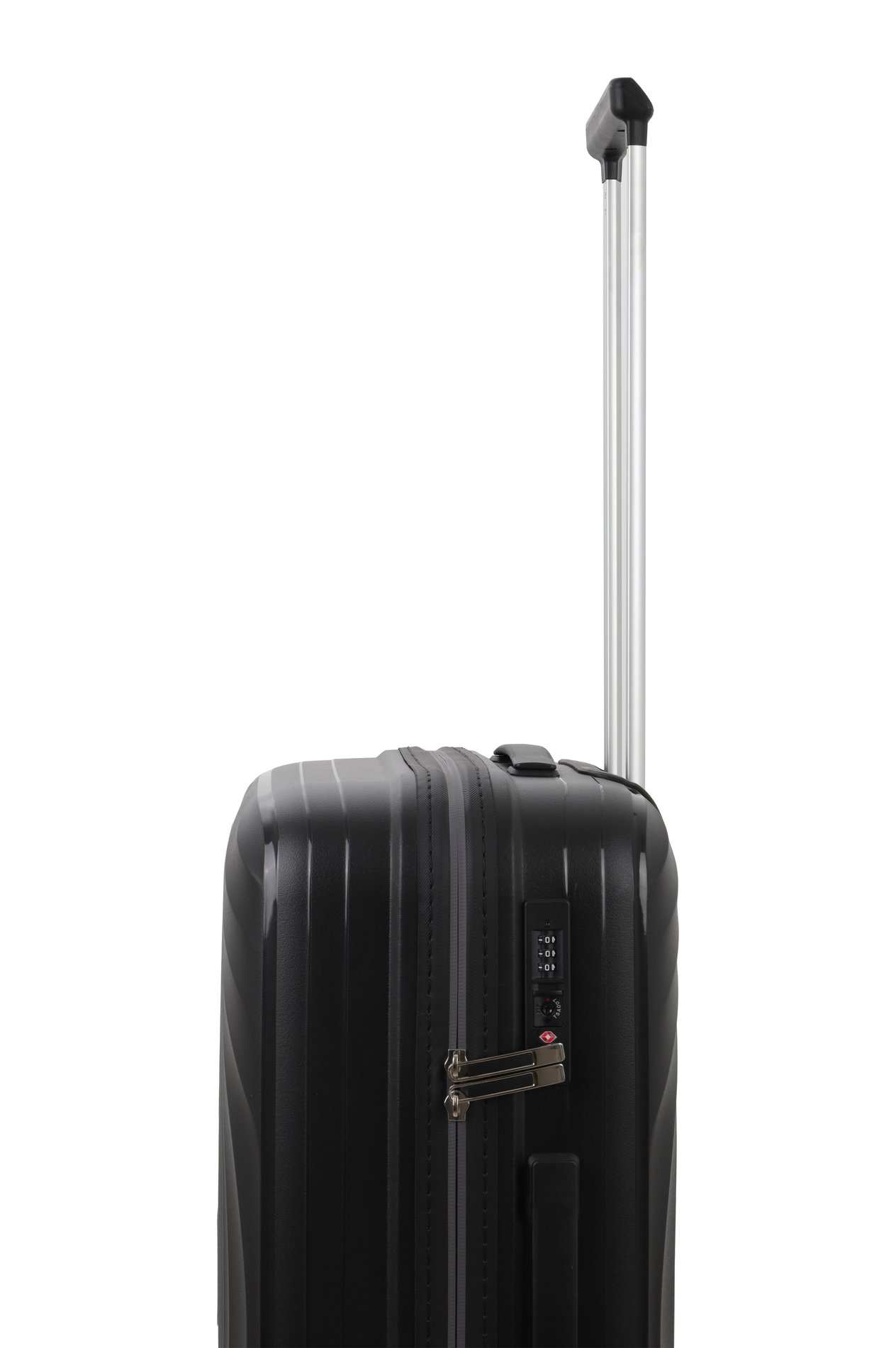 V2407 POLİCARBON VALİZ SİYAH SET