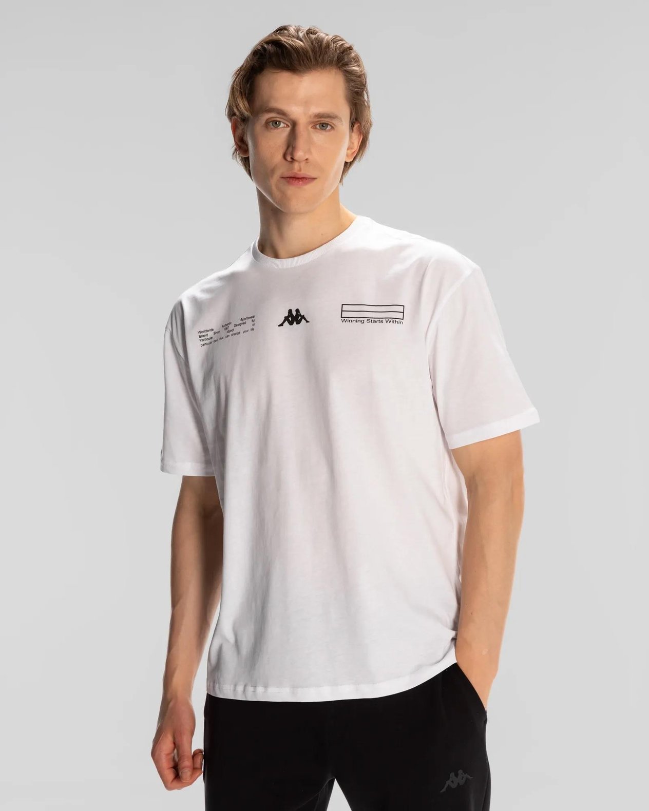 KAPPA341R3HW-0093KAPPA AUTHENTIC ALVIN M TSHIRT