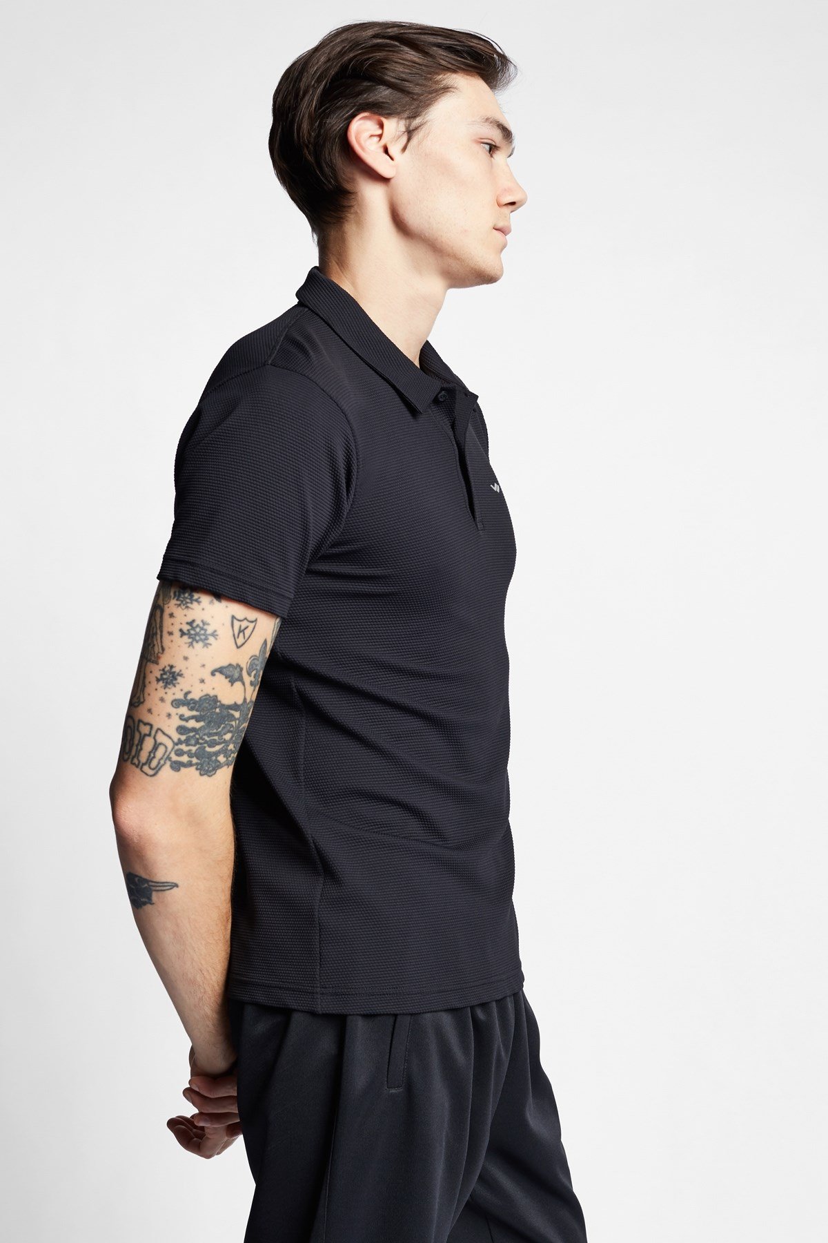 LESCON23BTEB001275-0001LESCON 23S-1275-23B KISA KOL POLO YAKA TSHIRT