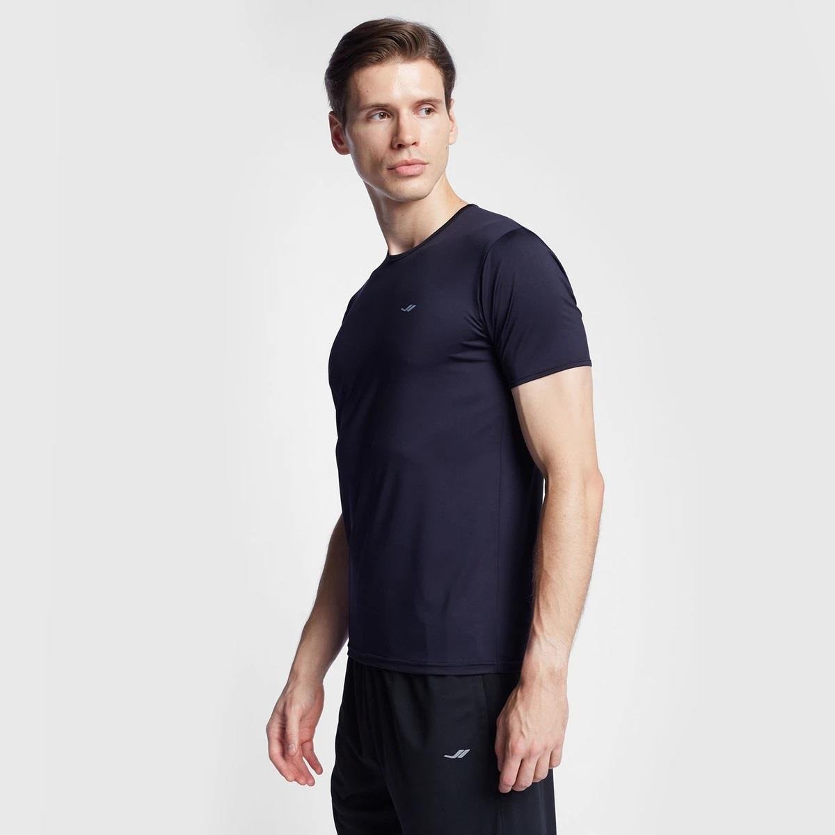 LESCON24BTEB001220-0005LESCON 24S-1220-24B KISA KOL TSHIRT