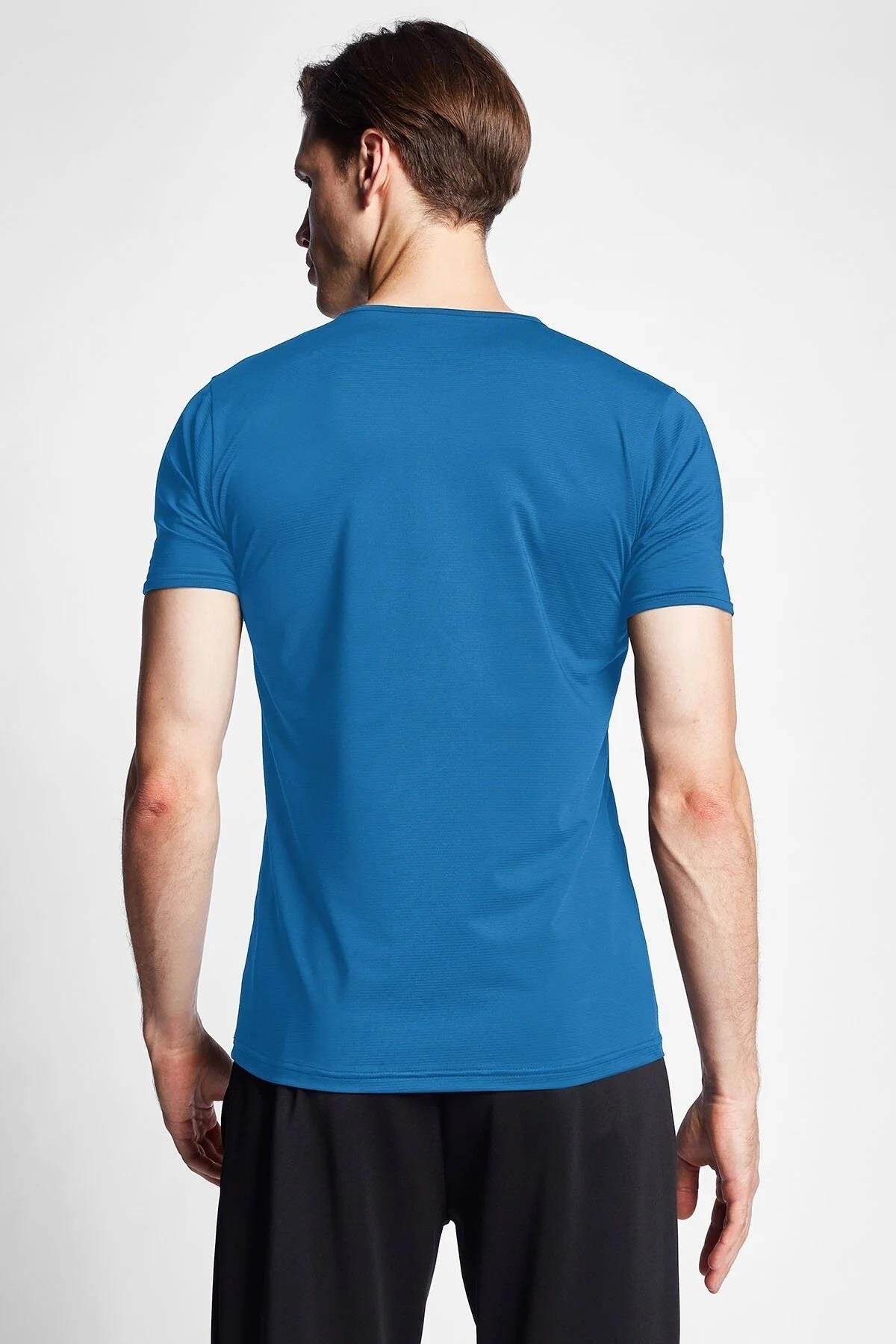 LESCON24BTEB001221-0002LESCON 24S-1221-24B KISA KOL TSHIRT