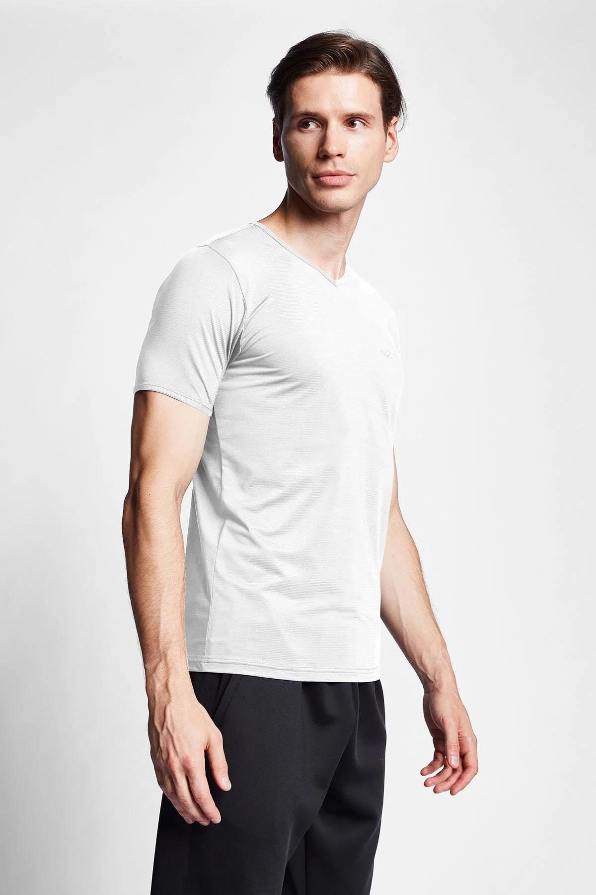 LESCON24BTEB001221-0008LESCON 24S-1221-24B KISA KOL TSHIRT