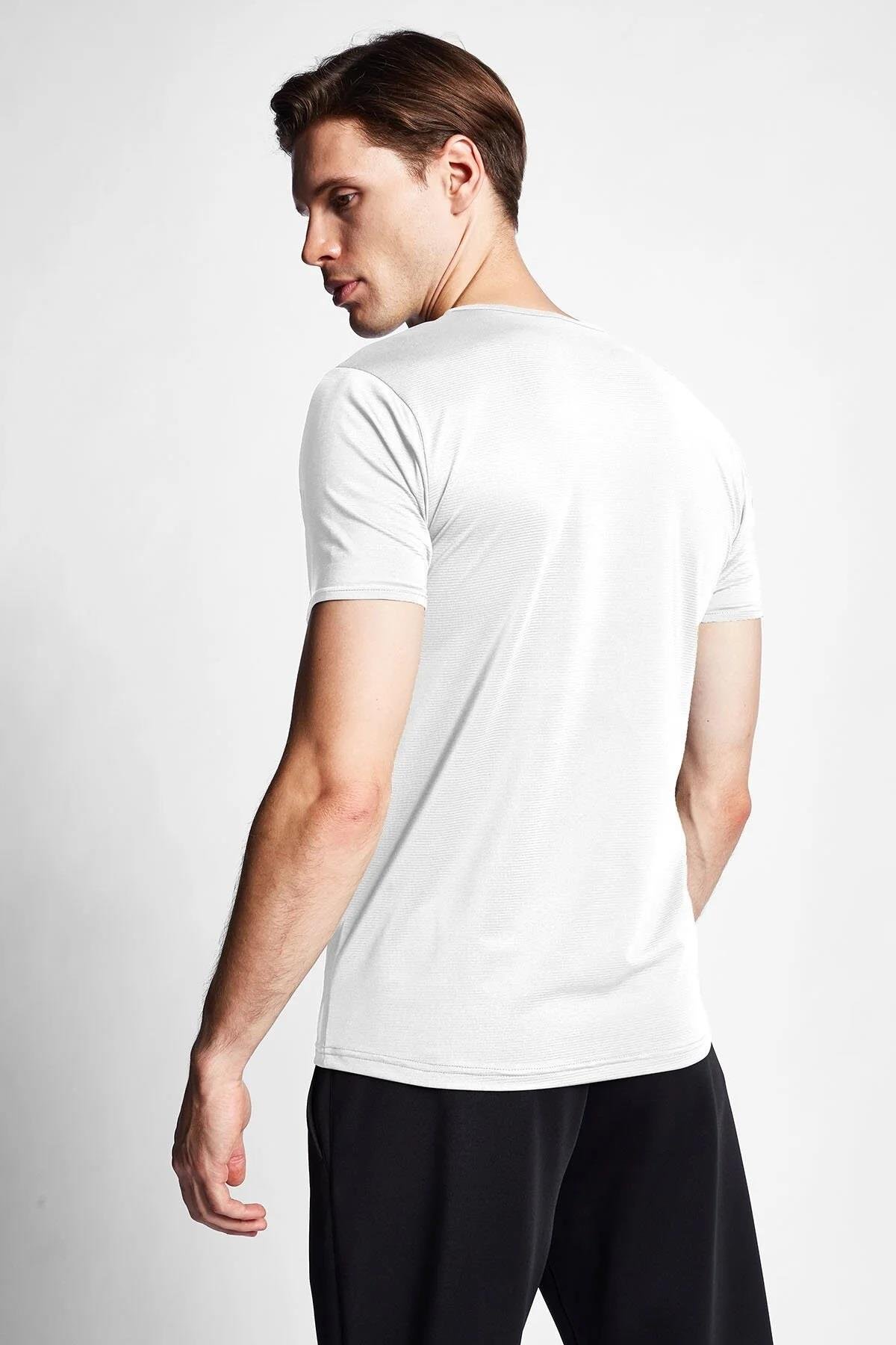 LESCON24BTEB001221-0008LESCON 24S-1221-24B KISA KOL TSHIRT