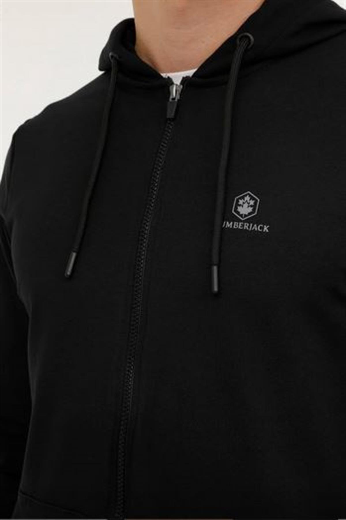 LUMBERJACK101398418-0001LUMBERJACK SN72 BASIC FZ HODDIE SWEATSHIRT