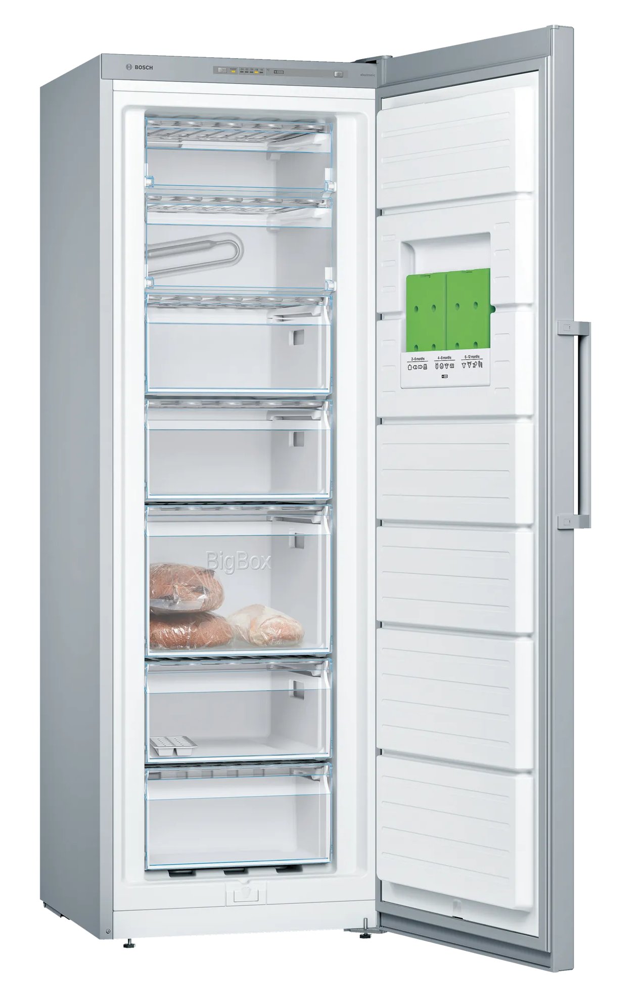 Bosch GSV33VIE0N Solo Derin Dondurucu 176 x 60 cm Inox