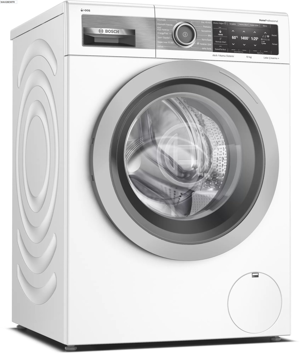 Bosch WAX28E50TR HomeProfessional Çamaşır Makinesi 10 kg 1400 dev./dak.
