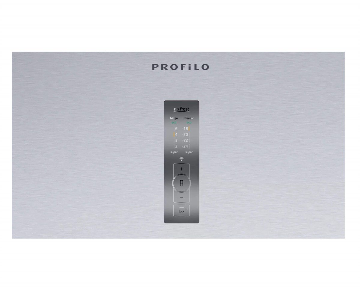 Profilo Alttan Donduruculu Buzdolabı 186 x 86 cm Kolay temizlenebilir Inox BD3086IFAN