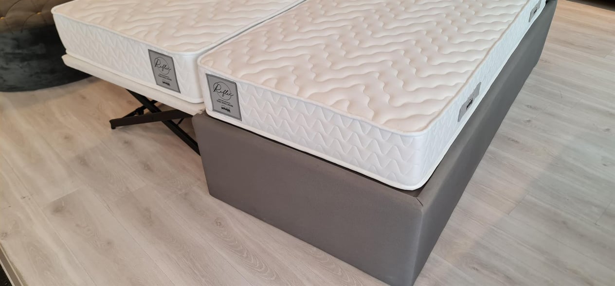 Twin Bed Yavrulu Yatak Baza Seti