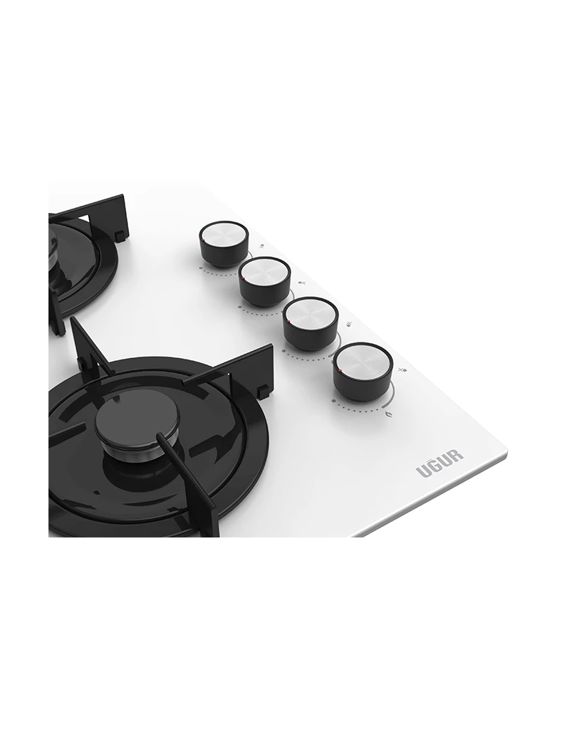 Uğur UAO 6040W0 BCY CSR1 Ankastre Cam Ocak