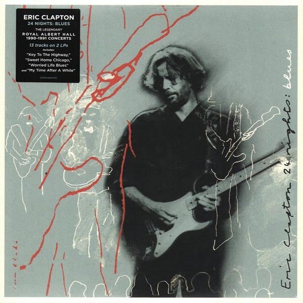 ERIC CLAPTON - 24 NIGHTS BLUES - ROYAL ALBERT HALL 1990 - 1991 CONCERTS 