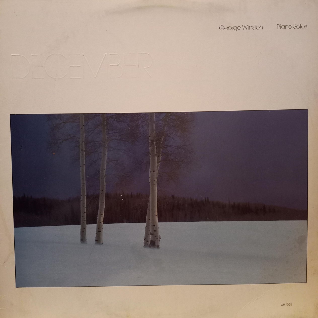 GEORGE WINSTON PIANO SOLOS - DECEMBER