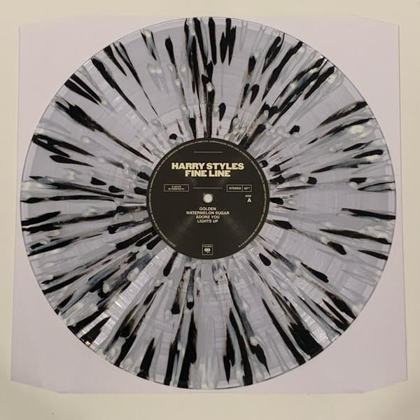 HARRY STYLES - FINE LINE DOUBLE (BLACK & WHITE SPLATTER VINYL)
