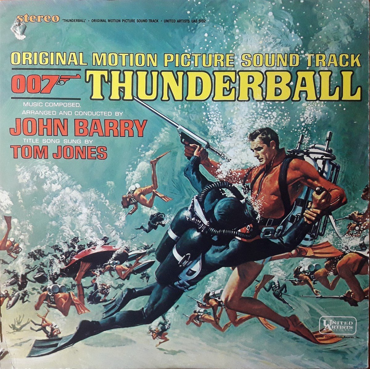 JOHN BARRY - 007 THUNDERBALL - ORIGINAL MOTION PICTURE SOUNDTRACK 