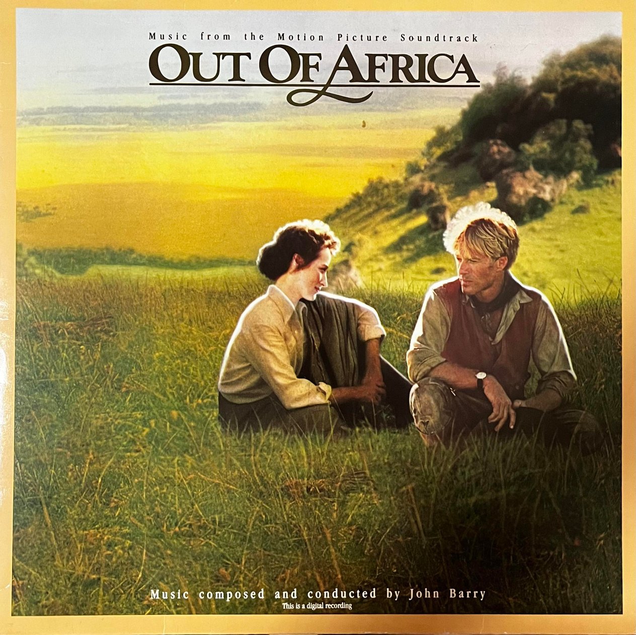 JOHN BARRY - OUT OF AFRICA ( MUSIC FROM THE MOTION PICTURE SOUNDTRACK )