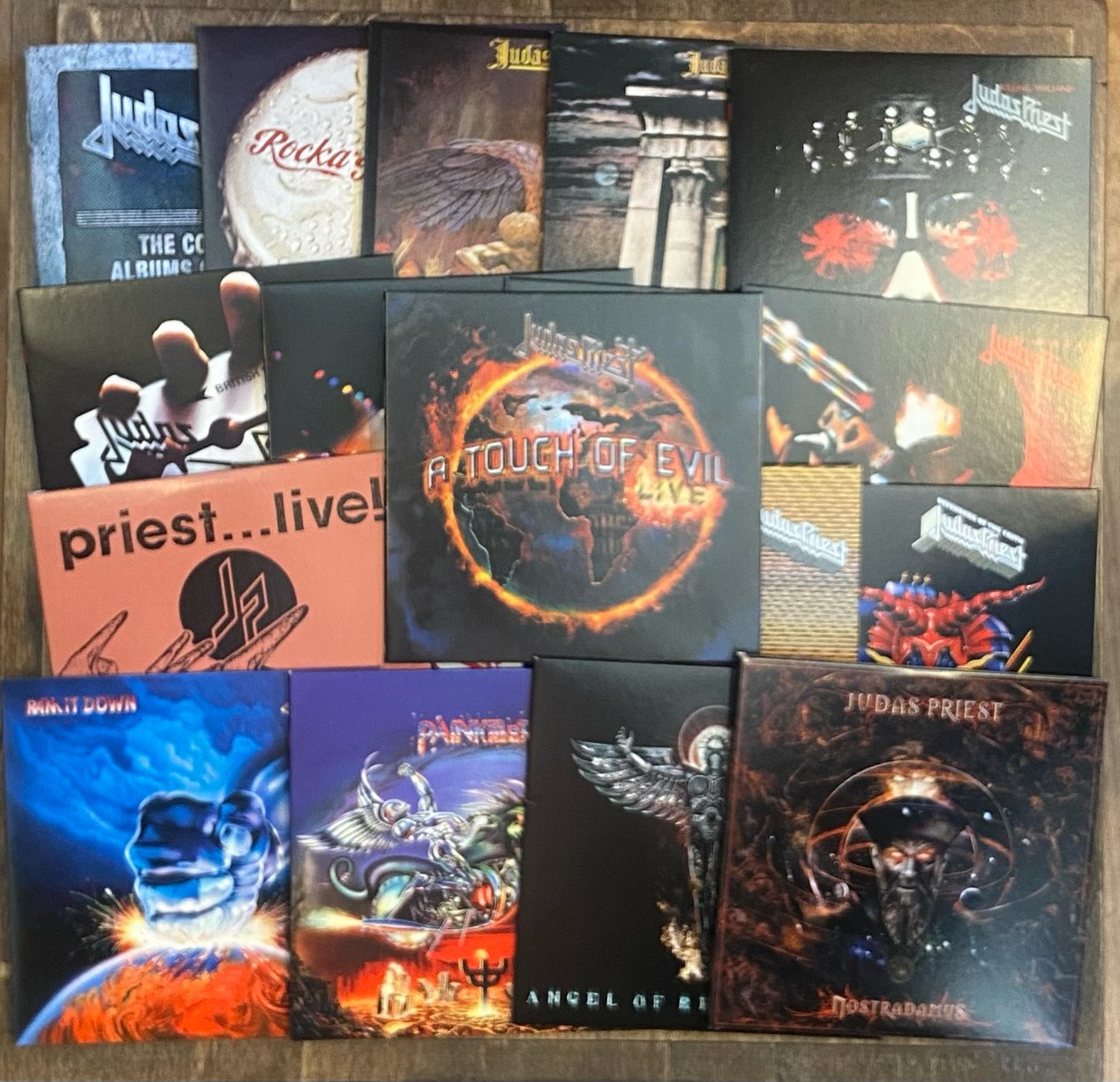 JUDAS PRIEST - THE COMPLETE ALBUMS COLLECTION (CD BOX SET) 