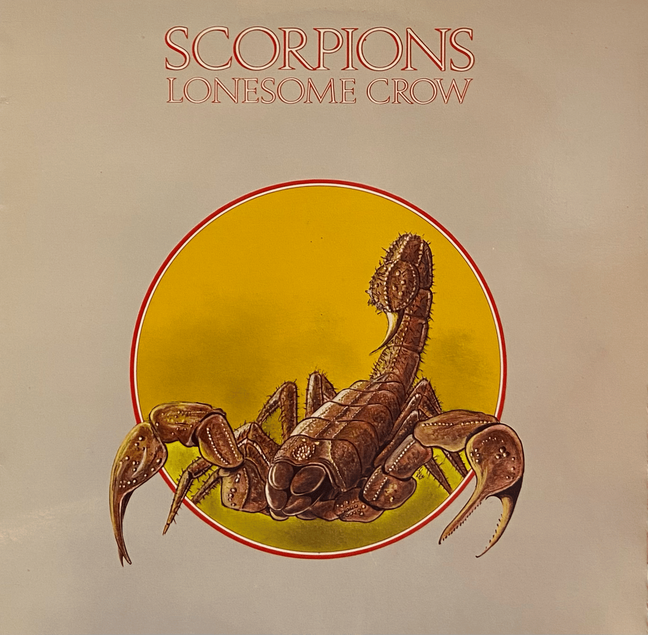 SCORPIONS - LONESOME CROW (ALTERNATİF KAPAK)