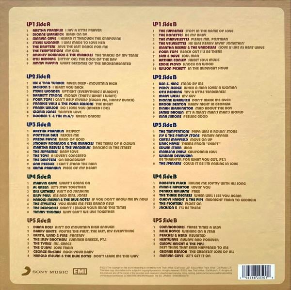VARIOUS ARTIST - NOW PRESENTS CLASSIC SOUL (5LP BOX SET)