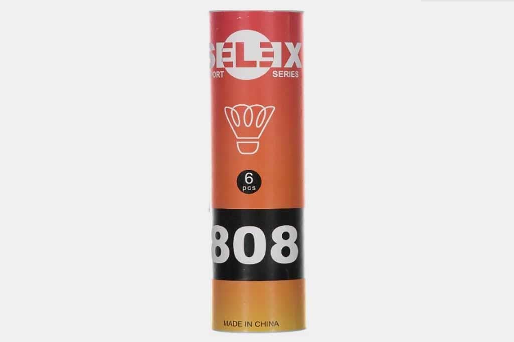 Selex 808 Plastik Badminton Topu 6 lı