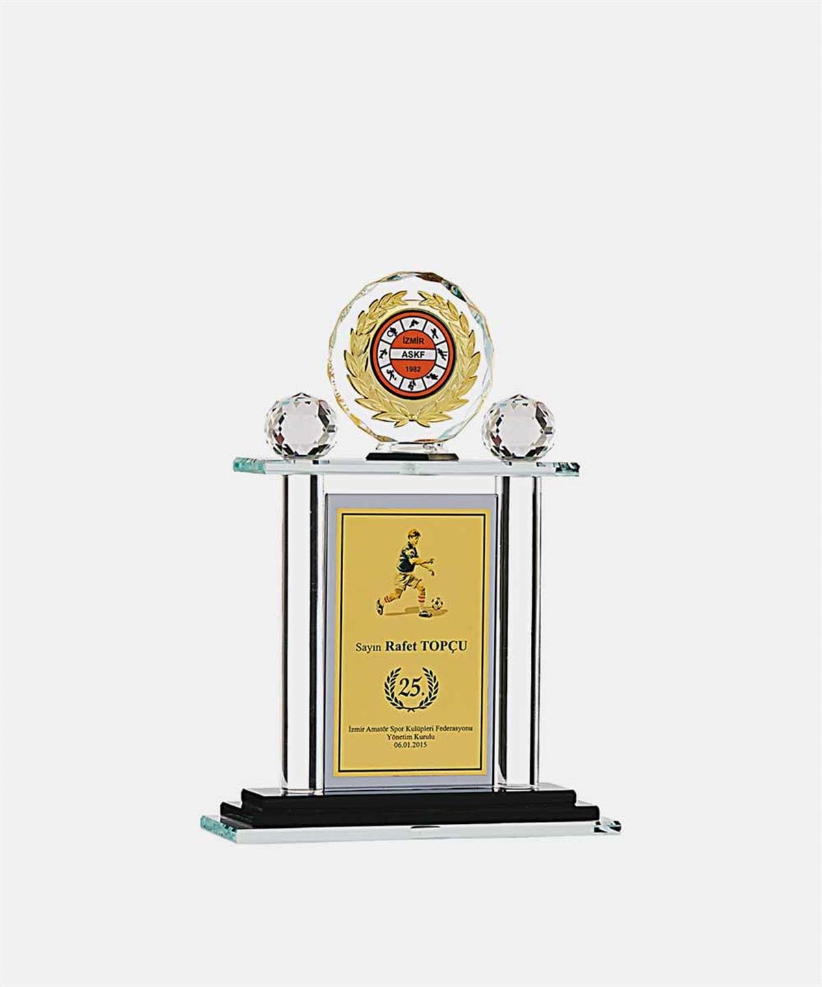 M228BaysporKristal PlaketlerBayspor M228 Kristal Plaket 31 cm