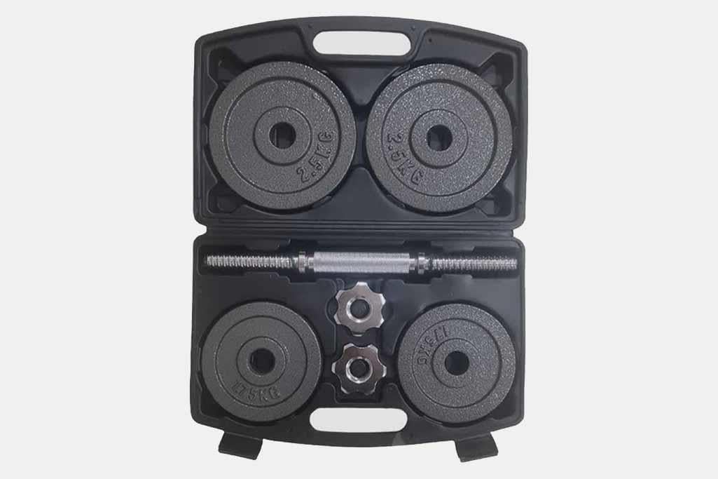 Formunuzu Şekillendirin: Helix H-GPS10 10 KG Çantalı Gri Plaka Set ile Ev Egzersizlerinizde Verimlilik