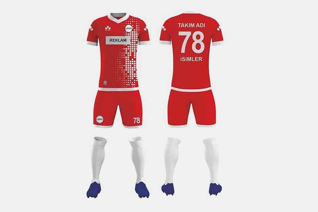 Zeroo ZFD037 Dijital Futbol Forma Takımı